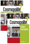 Cosmopolite 2-A2 Textbook+Workbook (2 books set) Audios and Videos Downloadable
