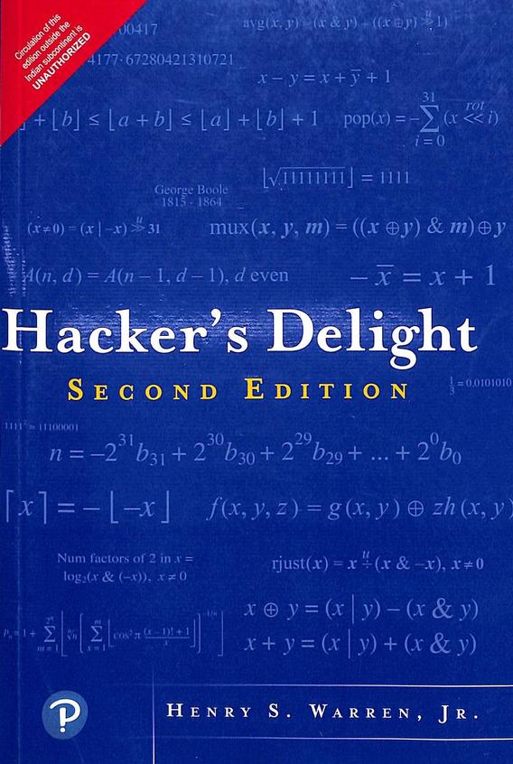 Pearson Hacker's Delight 2/e [paperback]… by Henry S Warren (Author)