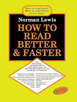 How To Read Better & Faster Paperback – 1 January 1980 by Norman Lewis (Author)